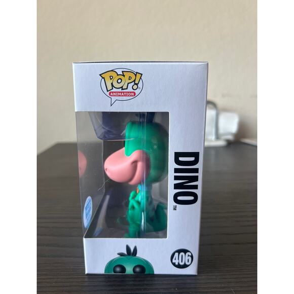 ONLY 2500 PIECES LIMITED EDITION VAULTED Dino Flintstones Funko Pop #406 Green - Picture 4 of 6